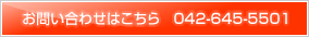 ���₢���킹�͂����� 042-645-5501